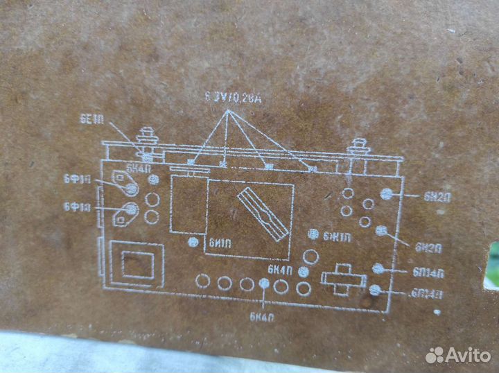 Панель задняя от радио Estonia
