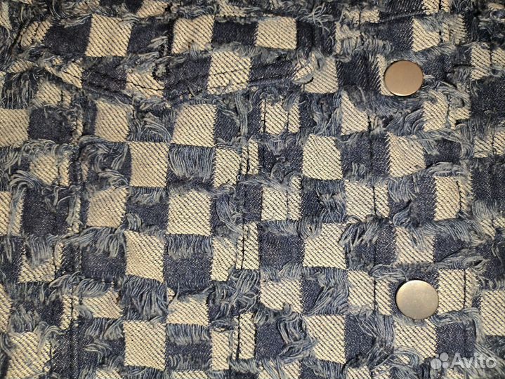 Джинсовка в клетку