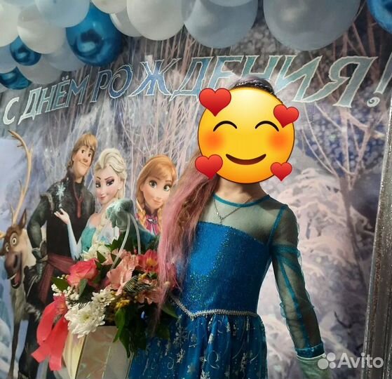 Платье эльзы холодное сердце