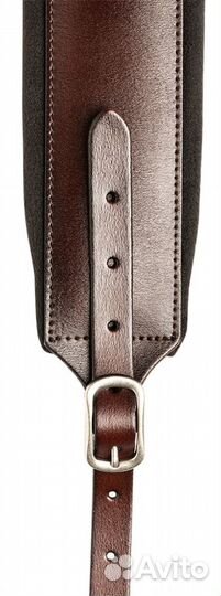 Гитарный кожаный ремень Stagg slpl-buckle BRW