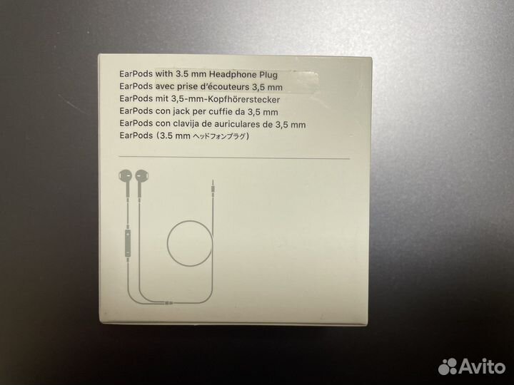 Наушники apple earpods 3.5 мм