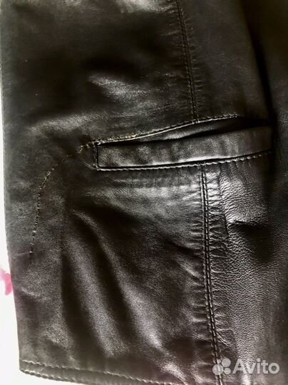 Жилет кожаный 48-50