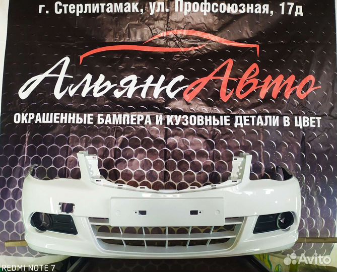 Бампер новый Ниссан Альмера