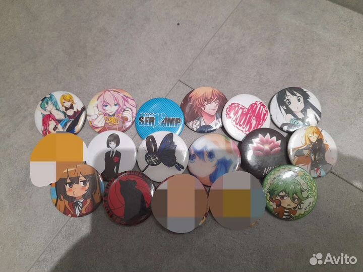 Аниме значки