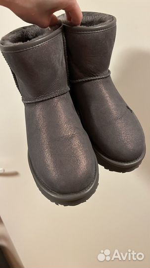 Угги натуральный мех и замша