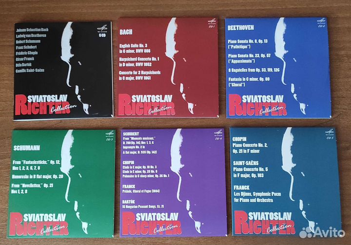 Святослав Рихтер (Richter) CD Мелодия