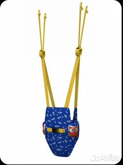 Прыгунки и защитный рюкзачек от падения