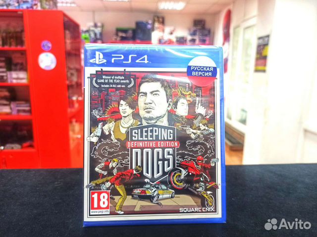 Диск PS4 Sleeping Dogs Definitive Edition (Новый)