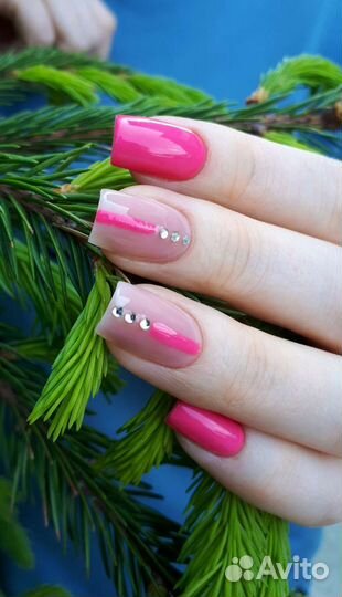 Маникюр гель-лак