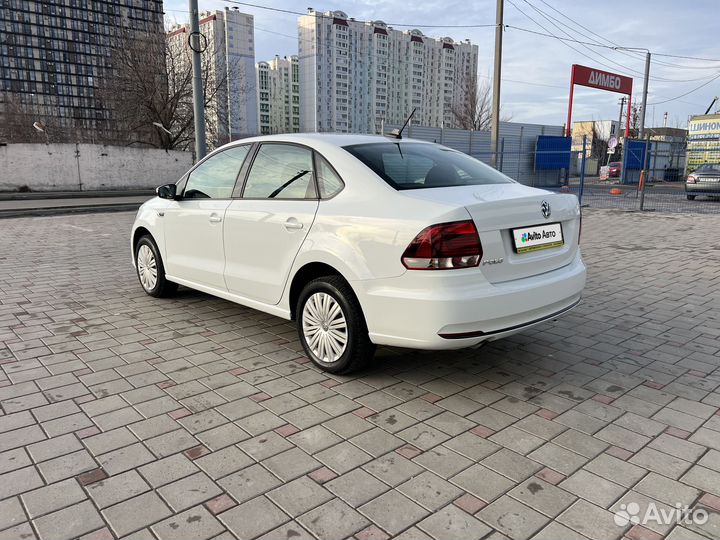 Volkswagen Polo 1.6 AT, 2018, 95 000 км