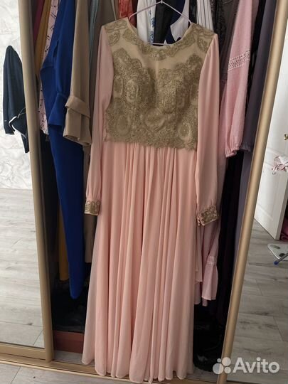 Вечернее платье на прокат в пол 42 44