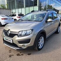 Renault Sandero Stepway 1.6 AT, 2016, 42 500 км, с пробегом, цена 1 339 321 руб.