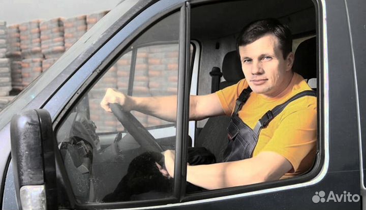 Водитель на газель