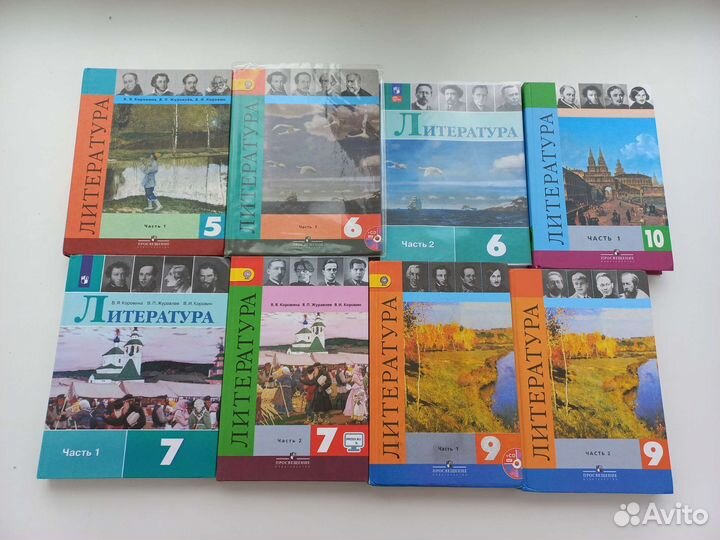 Учебник литература Коровина русский язык 5 6 7 8 9