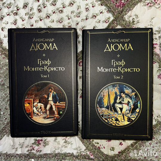 Книги Граф Монте-Кристо 2 тома