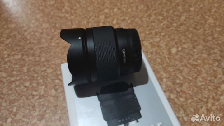 Объектив samyang af 12mm f/2.0 sony e