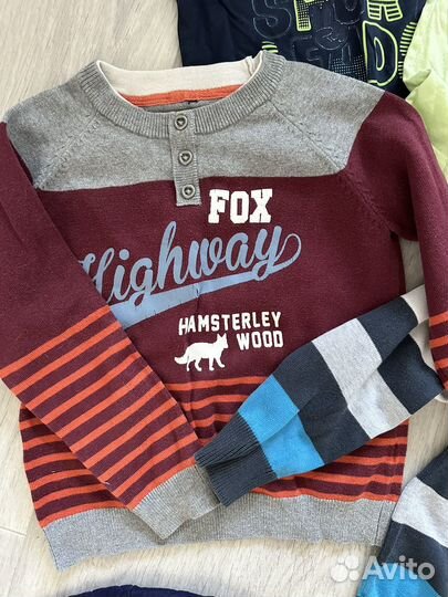 Детские вещи пакетом на мальчика 104