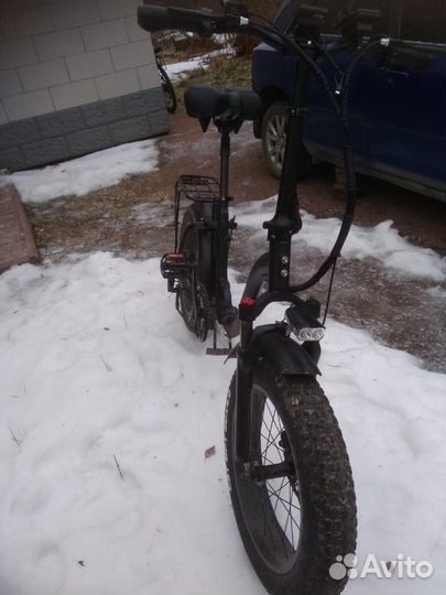 Электровелосипед складной RockWheel Y20 24Ah Tesla