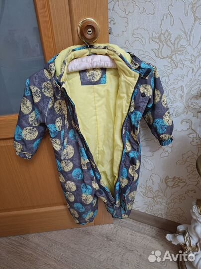 Детский осенний комбинезон 80-86