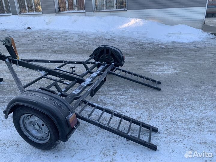 Прицеп-эвакуатор (частичная погрузка)