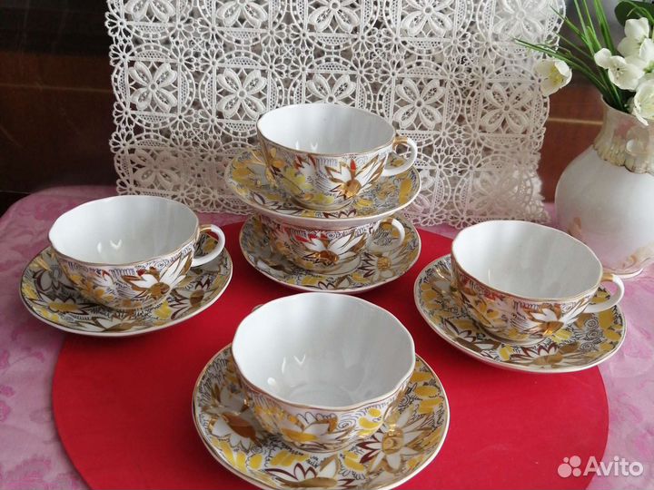 Чайные пары 6 штук