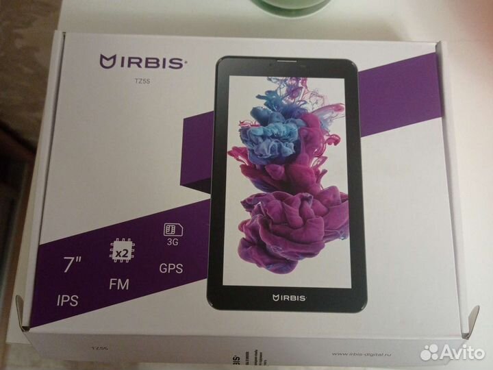 Планшет irbis tz55