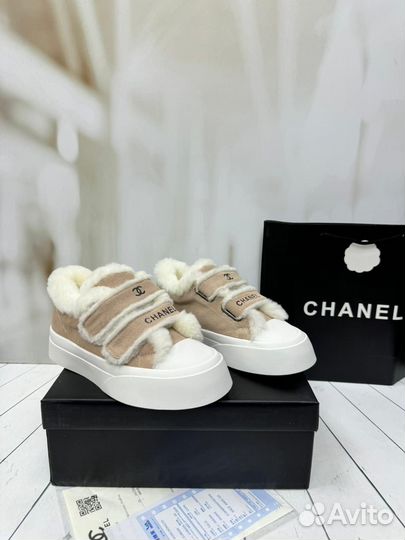 Зимние Кеды Chanel Размеры 36-40