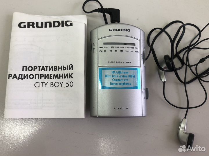 Радио портативное Grundig City boy 50