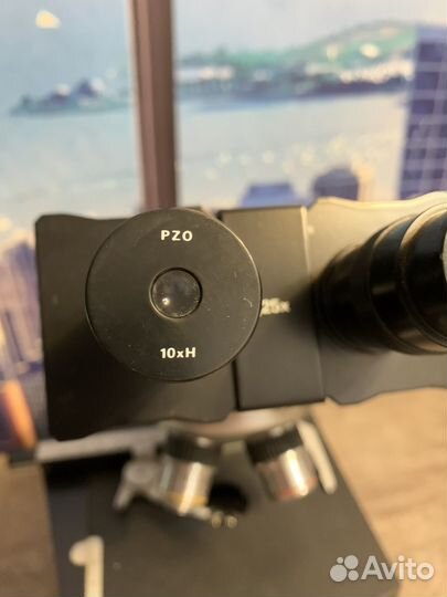 Микроскоп PZO Польша