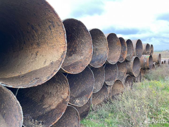 Трубы стальные б/у 720-820-1020
