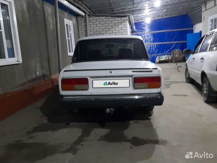 ВАЗ 2107 1.5 МТ, 1999, 85 000 км