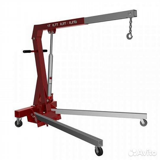 Кран гидравлический складной (гусь )аренда