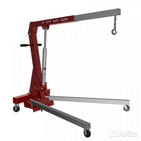 Кран гидравлический складной (гусь )аренда