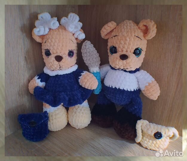 Плюшевые мишки. Игрушки ручной работы
