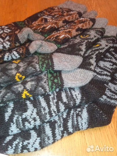 Носки мужские шерстяные (Женские /Мужские) толстые