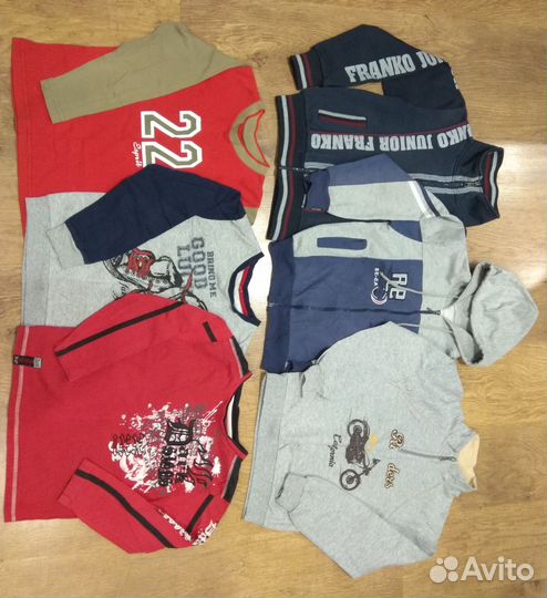 Большой пакет одежды д/м р.122-134