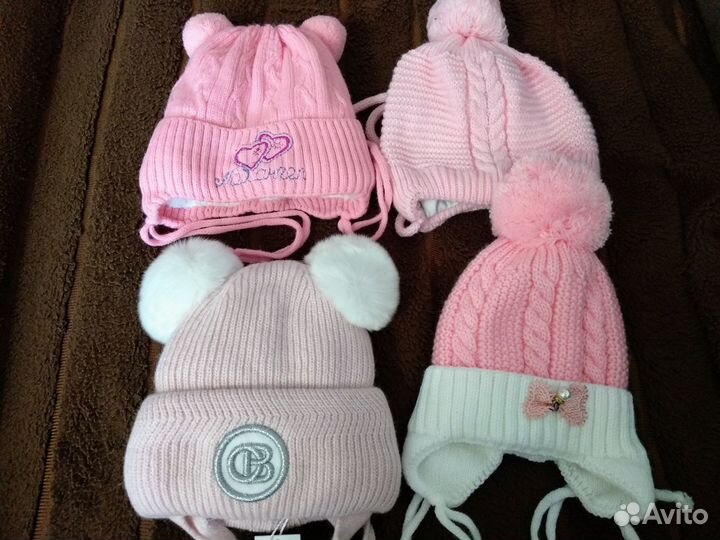 Шапки на девочку