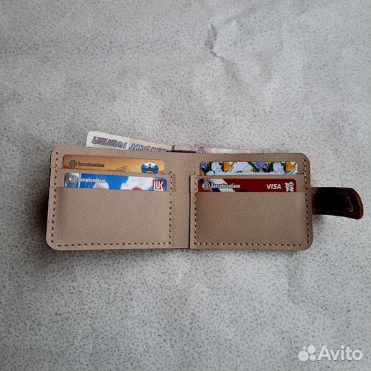 Портмоне из натуральной кожи