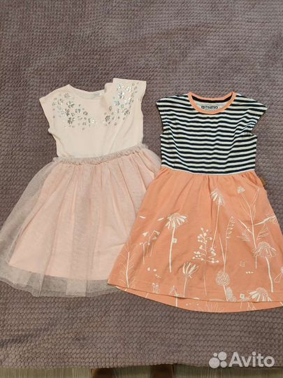 Детская одежда для девочек 122 128 пакетом