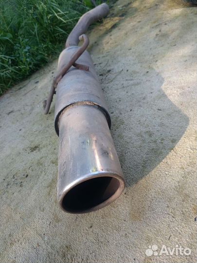 Выхлопная банка прямоток