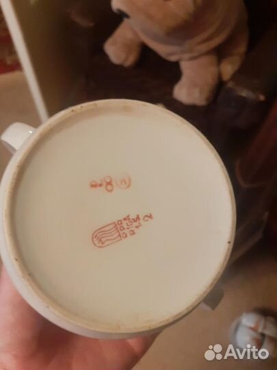 Фарфоровый чайный сервиз Рига СССР