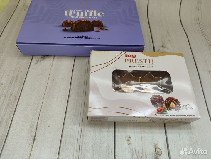 Коробка конфетная пустая