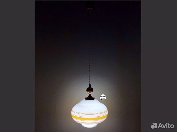 Светильник подвесной винтаж СССР