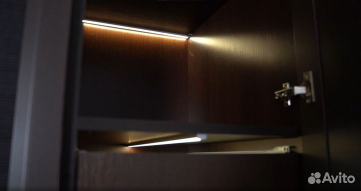Подсветка мебели и гардероба с гарантией производи
