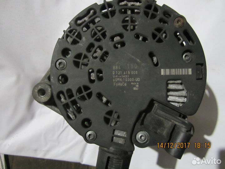 Генератор Mondeo IV 2007-2015;Galaxy 2006-2015