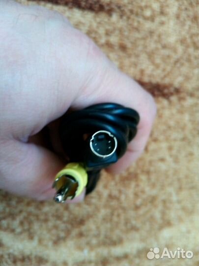 Кабель видео переходник ps/2 RCA