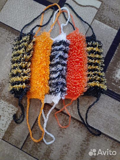 Мочалка ручной работы