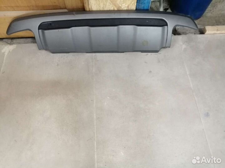 Накладка заднего бампера на Volvo S 60