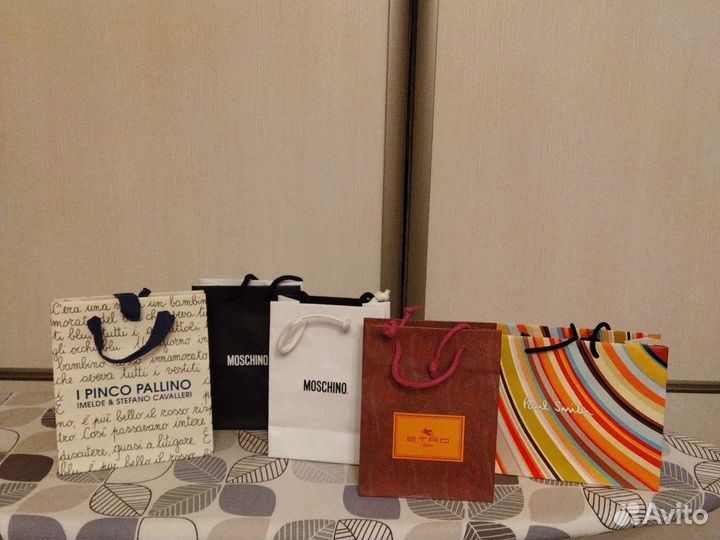 Пакеты брендовые-подарочные