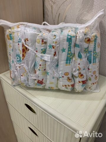 Бортики в детскую кроватку